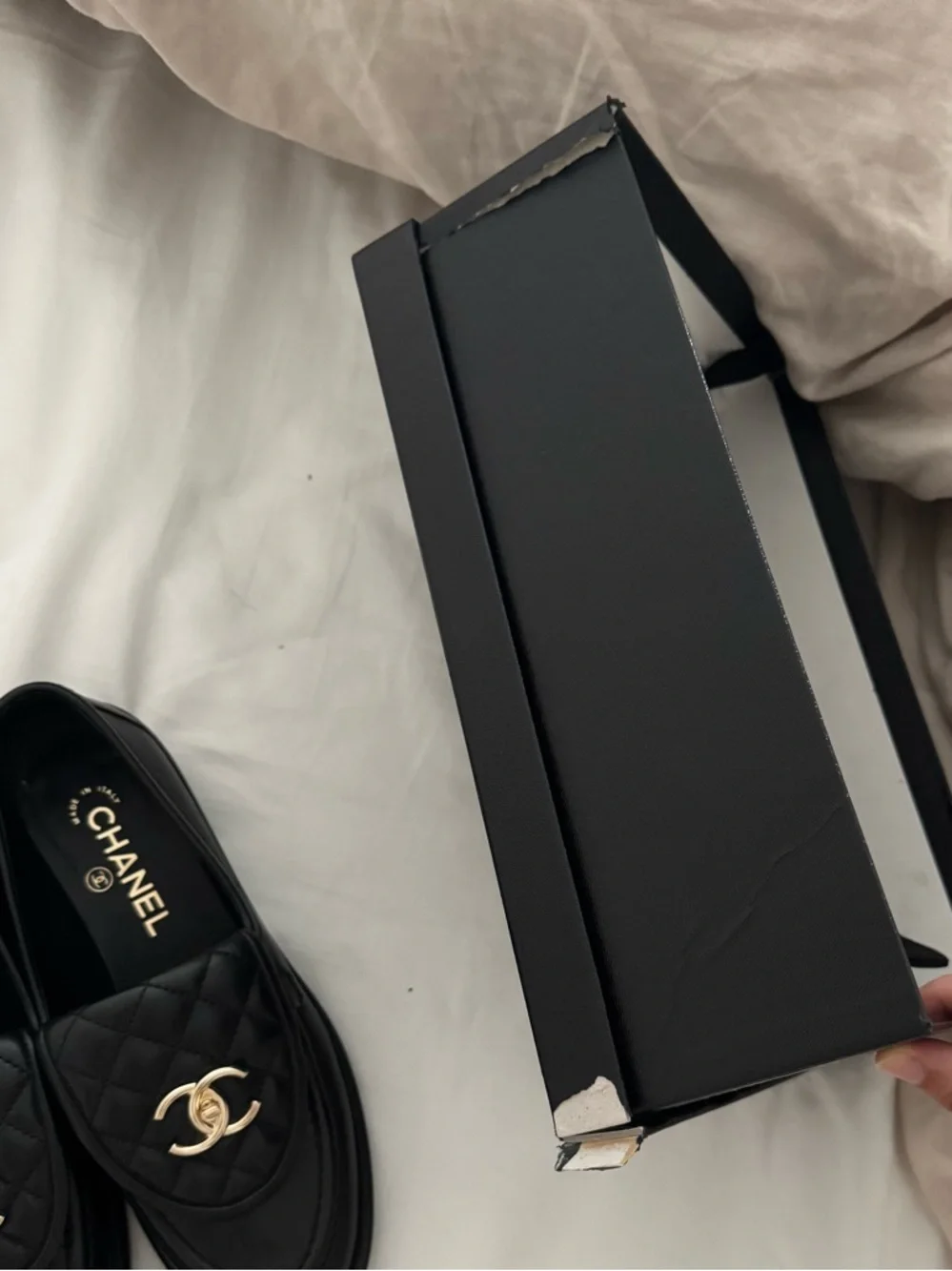 Chanel Turnlock Loafers - Picture 9 of 13
